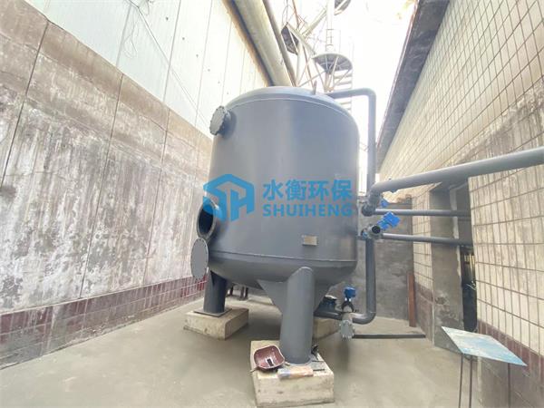 四川污水過濾器安裝調試現場